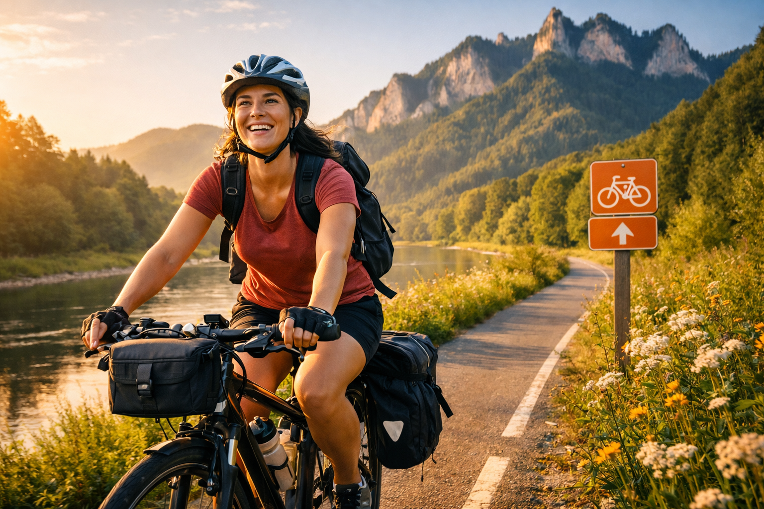 Rowerowa wyprawa, która skończyła się w bagażniku obcego auta