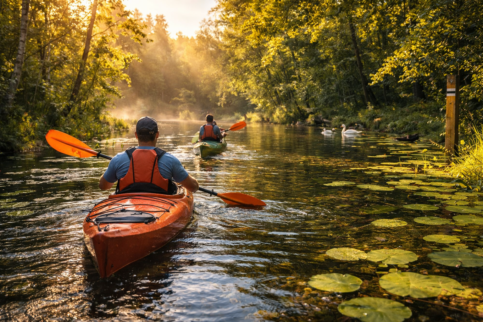 Spływ kajakowy, który zamienił się w maraton logistyczny